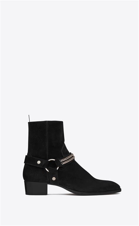 ysl boots mens replica|saint laurent men's boots.